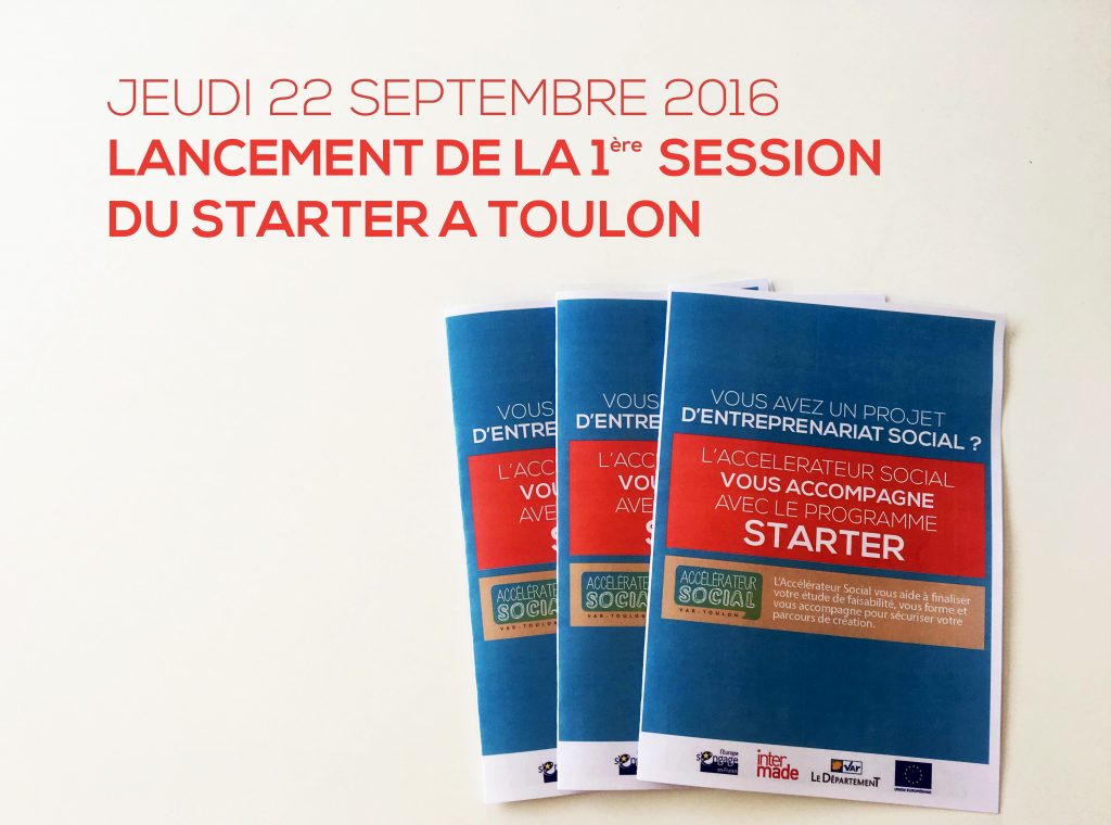 Lancement de la première session du Starter à Toulon